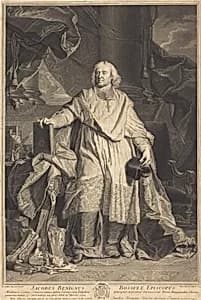 Jacques-Benigne Bossuet by Pierre-Imbert Drevet after Hyacinthe Rigaud