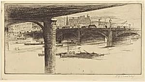 Jamaica Street Bridge by David Young Cameron