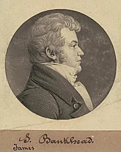 James Bankhead by Charles B. J. Févret de Saint-Mémin
