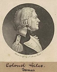 James Giles by Charles B. J. Févret de Saint-Mémin