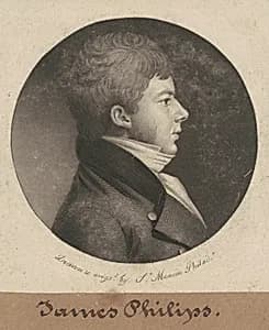 James Philips by Charles B. J. Févret de Saint-Mémin
