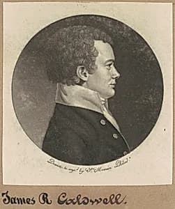 James R. Caldwell by Charles B. J. Févret de Saint-Mémin