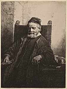 Jan Lutma by Rembrandt van Rijn