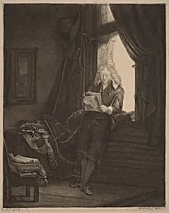 Jan Six by Rembrandt van Rijn