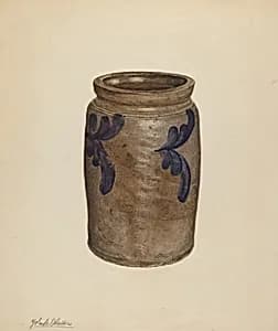 Jar by Yolande Delasser