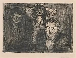 Jealousy (Sjalusi) by Edvard Munch