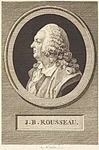 Jean-Baptiste Rousseau by Augustin de Saint-Aubin