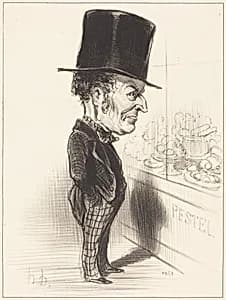 Jean Charles Besnard by Honoré Daumier