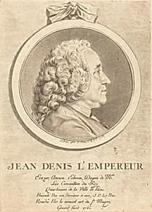 Portrait of Pierre Gonord after Charles-Nicolas Cochin II