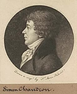 Jean Simon Chaudron by Charles B. J. Févret de Saint-Mémin