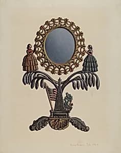 "Jenny Lind" Mirror