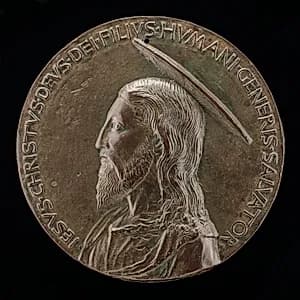 Jesus Christ [obverse] by Matteo de' Pasti