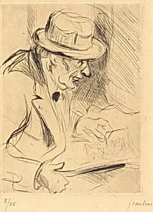 J.L. Forain by Jean-Louis Forain