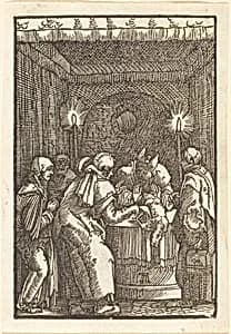 Joachim's Offering Refused by Albrecht Altdorfer
