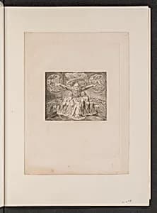 Job and His Daughters by William Blake