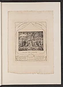Job and His Family by William Blake