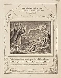 Job's Comforters by William Blake