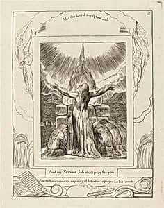 Job's Sacrifice by William Blake