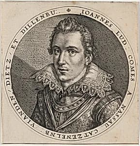 Johan Louis of Nassau by Unknown Artist