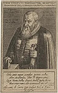 Johan Ludovicus Hawenrenter by Unknown Artist