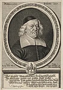 Johann Valentin Maier by Jacob von Sandrart