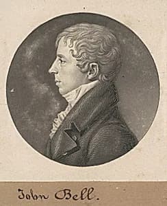 John Bell by Charles B. J. Févret de Saint-Mémin