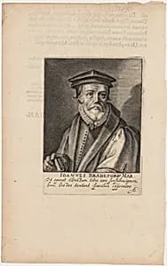 John Bradford, Protestant Martyr by Willem de Passe and Magdalena de Passe