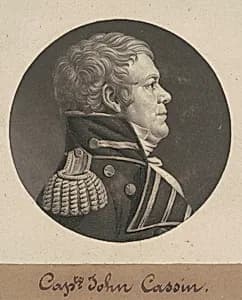 John Cassin by Charles B. J. Févret de Saint-Mémin
