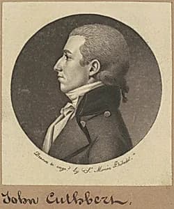 John Cuthbert by Charles B. J. Févret de Saint-Mémin