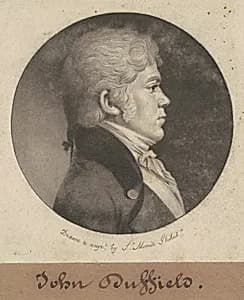 John Duffield by Charles B. J. Févret de Saint-Mémin