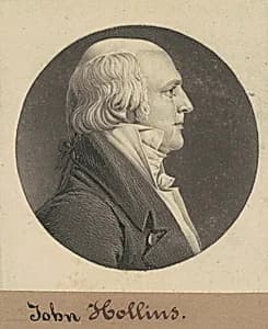 John Hollins by Charles B. J. Févret de Saint-Mémin