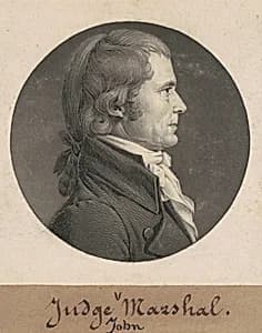 John Marshall by Charles B. J. Févret de Saint-Mémin