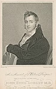 John Syng Dorsey, M.D. by Charles Goodman and Robert Piggot, after Thomas Sully