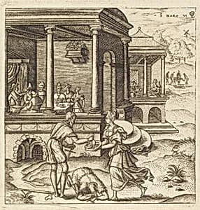 John the Baptist Beheaded by Léonard Gaultier