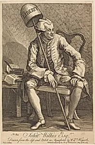 John Wilkes Esq. by William Hogarth