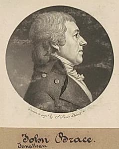 Jonathan Brace, Jr. by Charles B. J. Févret de Saint-Mémin