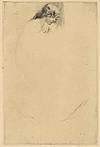 Jo's Bent Head by James McNeill Whistler