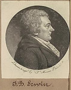 Joseph Erwin by Charles B. J. Févret de Saint-Mémin