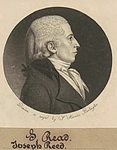 Joseph Reed, Jr. by Charles B. J. Févret de Saint-Mémin