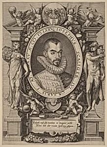 Josephus Justus Scaliger by Hendrik Goltzius