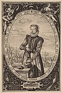 Josina Hamels by Hendrik Goltzius