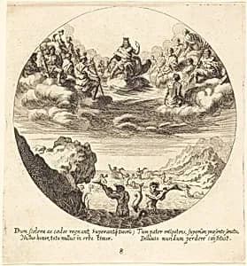 Jove and the Gods by Georg Andreas Wolfgang the Elder