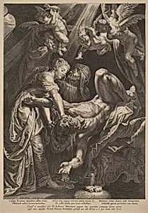 Judith Beheading Holofernes by Cornelis Galle I after Sir Peter Paul Rubens