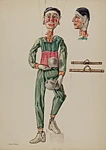 "Juggling" Marionette by James McLellan