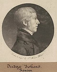 Kensey Johns by Charles B. J. Févret de Saint-Mémin