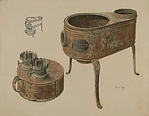 Kerosene Lamp Heater by Samuel Faigin
