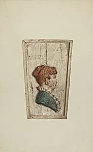 Keystone from Ship's Woodwork by Lucille Chabot