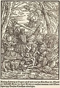 Khunig Ludwig ... by Master of the Miracles of Mariazell