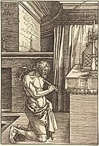King David Doing Penance by Albrecht Dürer