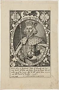King John of England by Renold Elstrack